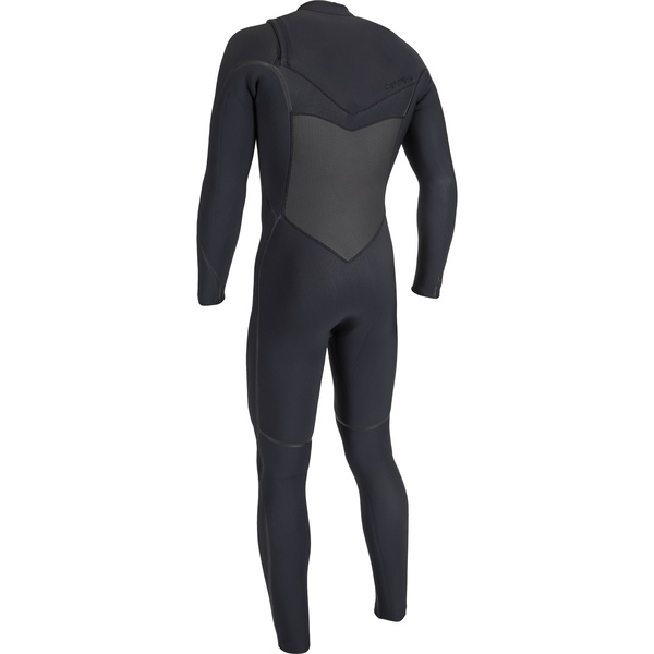 2025 O'Neill Hommes Psycho Tech 4/3mm Chest Zip Combinaison Néoprène 5505 - Black
